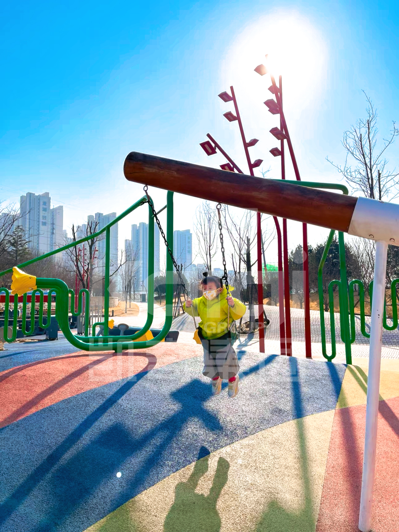膠州三里河兒童樂園 | 置身生態(tài)綠廊，開啟游樂之旅