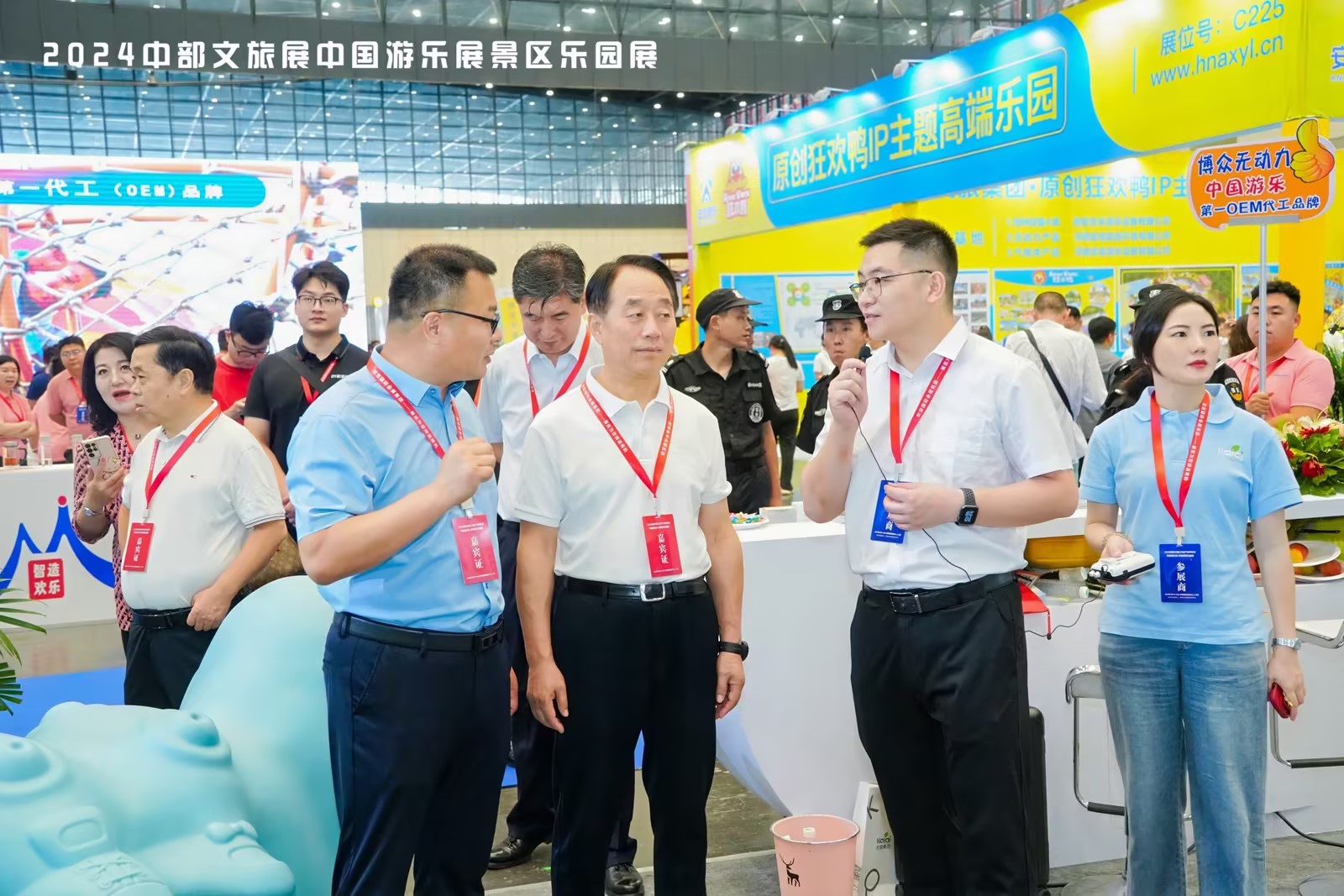 2024中國（中部）文旅產(chǎn)業(yè)博覽會圓滿閉幕，河南省政協(xié)及文旅廳領(lǐng)導(dǎo)蒞臨凱奇展廳